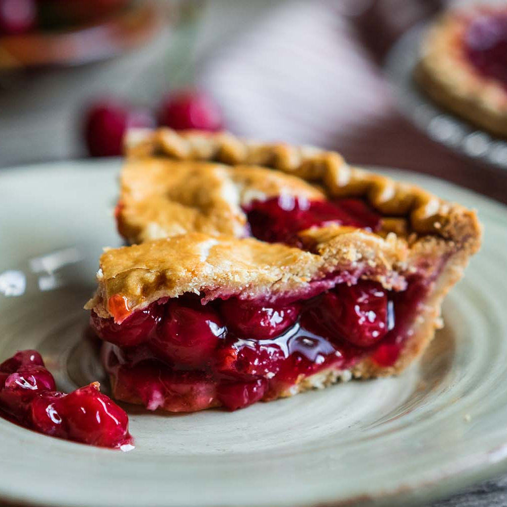 Cherry Lattice Pie Chocolate Maven Bakery Santa Fe NM